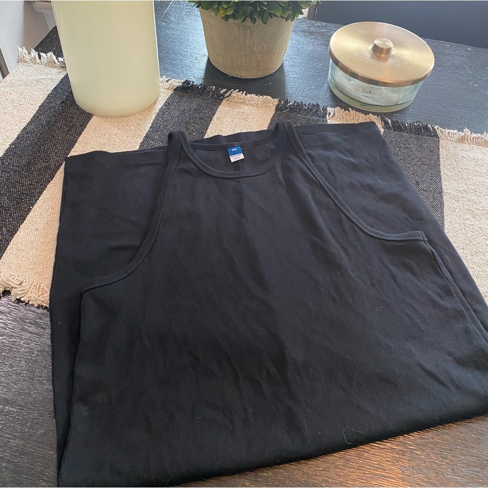 Old Navy Black MIDI Dress Womens XXL LIKE NEW NWOT